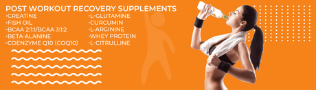 Muscle recovery supplements