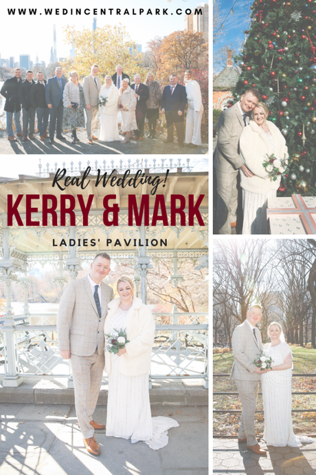 Kerry and Mark’s Wedding in the Ladies’ Pavilion in December