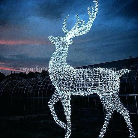 deer xmas decorations decorating small bedrooms with queen bed hot item giant led reindeer string decorative motif lights for decoration