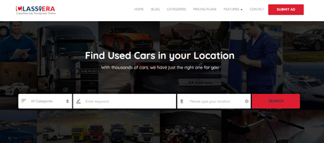 Classiera WordPress theme Classiera WordPress theme