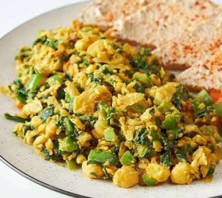 chickpea scramble