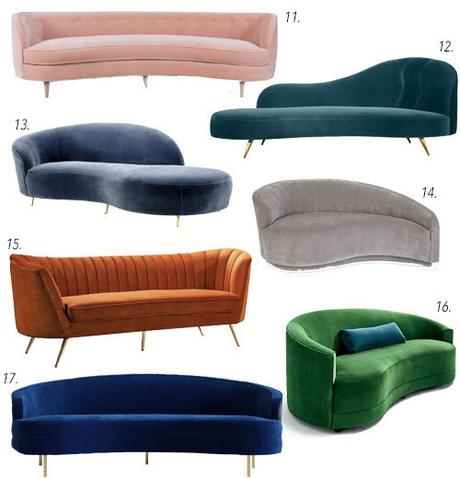 Get the Look: 17 Curved Sofas