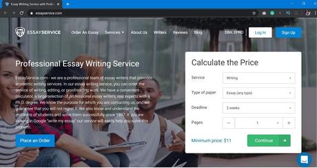 3 Best Websites to Entrust Your Academic Assignments EssayService = professional essay writing service