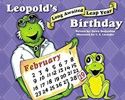 Image: Leopold's Long-Awaited Leap Year Birthday | Kindle Edition | by Dawn Desjardins (Author), C.E. Locander (Illustrator). Publisher: Artistic Ventures Publishing (February 1, 2016)