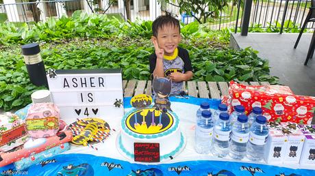 It's a Batman party - Asher is 4!