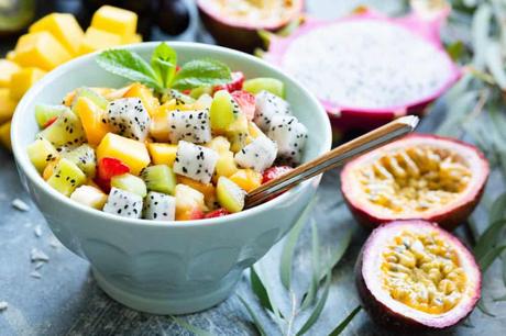 Mexican Fruit Salad with Jicama and Chili Powder