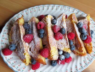 Pain Perdu with Mixed Berries