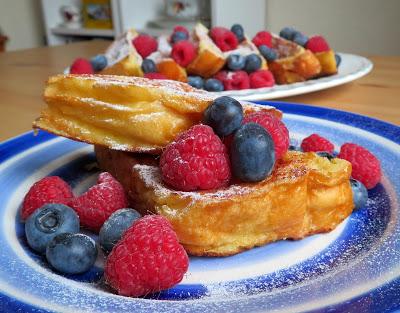 Pain Perdu with Mixed Berries