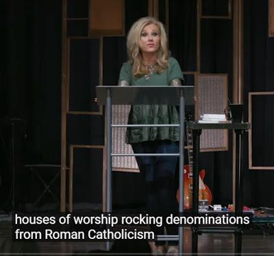 Most Recent Teaching, Beth Moore Declares Catholicism Denomination