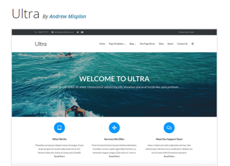 Ultra Themes of wordpress