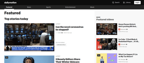 Best YouTube Alternatives For Content Publishers 2020 dailymotion-for-content-publishers