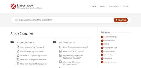 Wordpress themes for KnowHow Wordpress themes for KnowHow