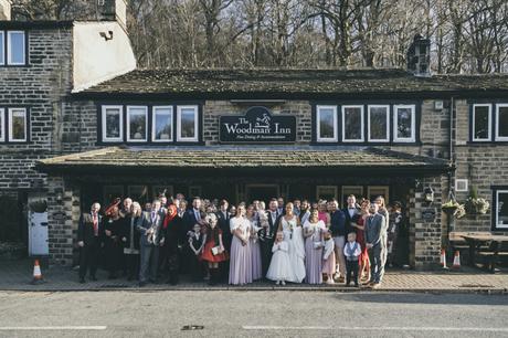 Woodman Inn Thunderbridge Huddersfield Wedding by Nathan M Photography
