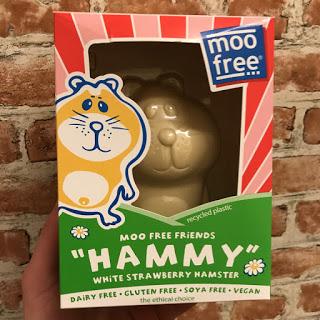 Moo Free Vegan White Chocolate Hammy The Hamster