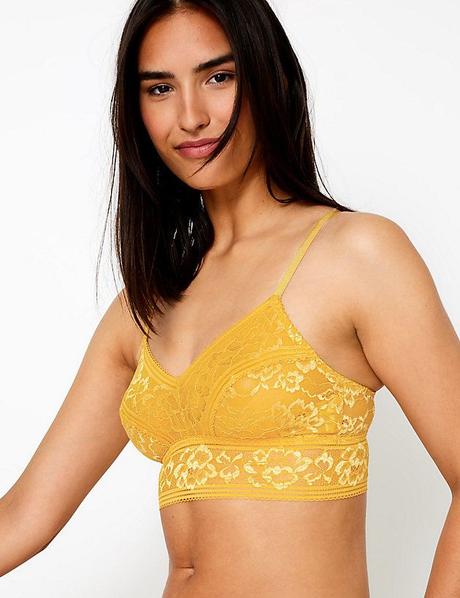 Trending bras are often a combination of different styles and materials