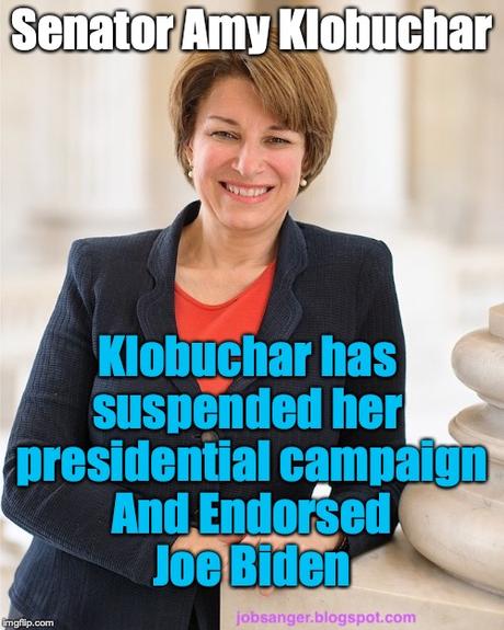 The Field Is Down To Four As Klobuchar Drops Out