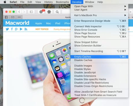 How to Clear Cache on Your MacBook, iMac or Mac Mini Safari Browser
