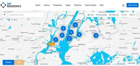 Top Real Estate WordPress Themes In 2020 Residence Real Estate WordPress Theme