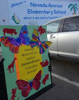 AUTHOR VISIT at NEVADA AVENUE SCHOOL for Read Across America Week