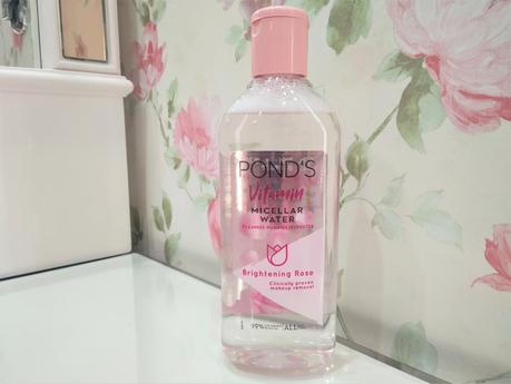 Pond’s Vitamin Micellar Water Review | Brightening Rose