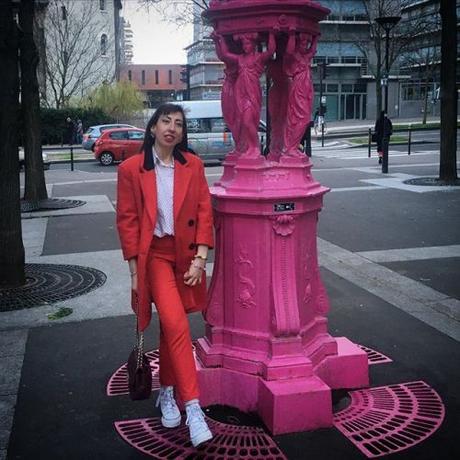 In desperate need of color on a gray January afternoon. .
.
.
#redtotoe #red #pink #fashion #style #paris #monochrome #vintage https://ift.tt/36lhltD