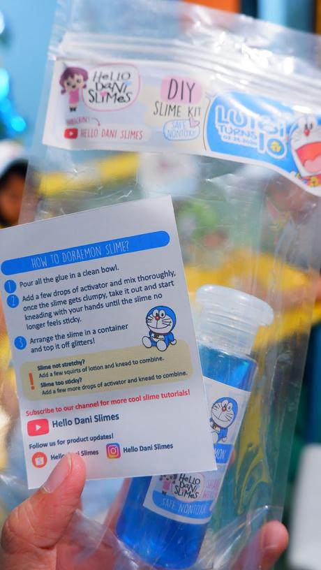 Luigi's 10th Doraemon Slime Theme Birthday Party