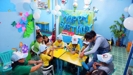 Luigi's 10th Doraemon Slime Theme Birthday Party