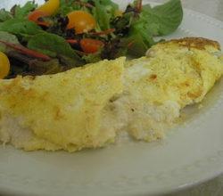 Creamy Crab Omelette