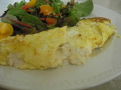 Creamy Crab Omelette