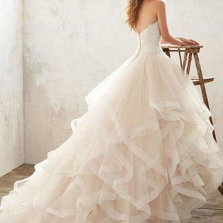 Fabrics make a difference beautiful wedding gowns
