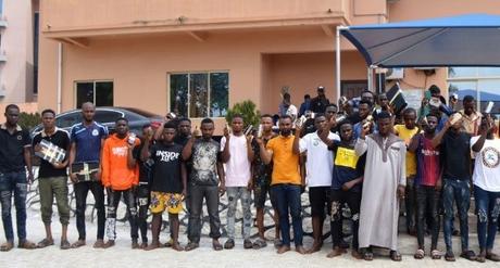 42 Suspected Internet Fraudsters Arrested In Ogun