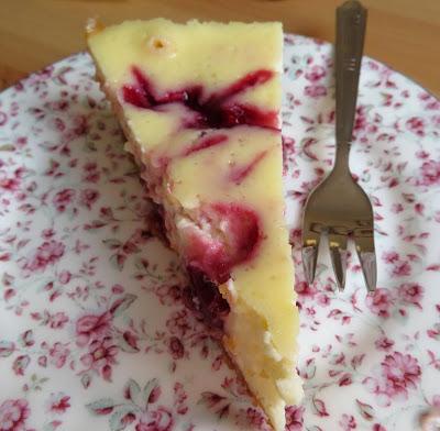 Small Batch Cherry Cheesecake