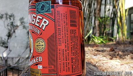 Warbringer Warmaster Edition Whiskey Back Label