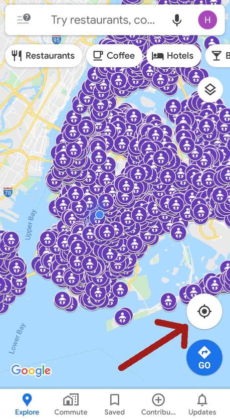 centers photo - geolocalisation