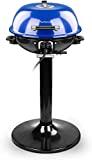 Best BBQ Grills 2020 Techwood 15-Serving Electric Grill Indoor/Outdoor Electric BBQ Grill, 240'' Nonstick Removable Stand Grill 1600W, Blue