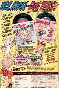 Harvey merchandise ad shows the Harvey records