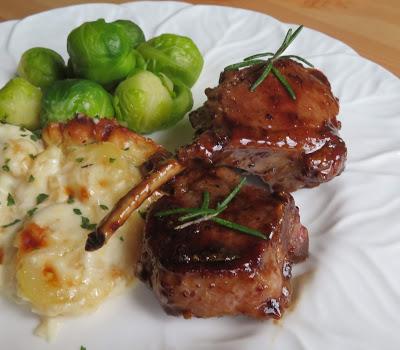 Honey Mustard & Balsamic Lamb Chops