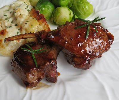 Honey Mustard & Balsamic Lamb Chops