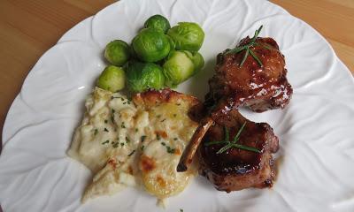 Honey Mustard & Balsamic Lamb Chops