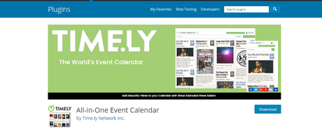 WordPress plugin for Calender