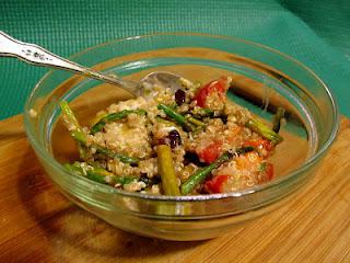 Roasted Asparagus, Tomato, and Quinoa Salad