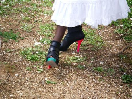 OOTD: Pink Heels and Reddish details