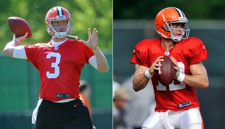 Brandon Weeden vs. Colt McCoy -- The Browns' Quarterback Battle Is Underway; But Was It Over Before It Even Started?