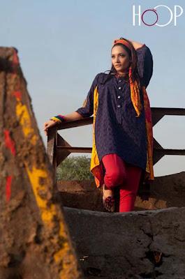 Hoop Summer Diaries 2012 Hand Embroidered Women Dresses Collection