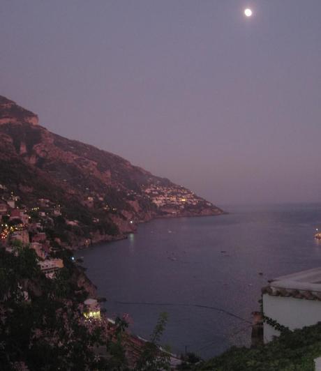 View from Hotel Poseidon at night