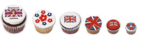 Diamond Jubilee Cupcakes!