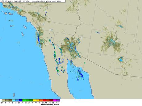 Not much on the migration front last night in Arizona.