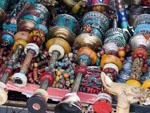 Handheld prayer wheels