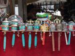 Handheld prayer wheels