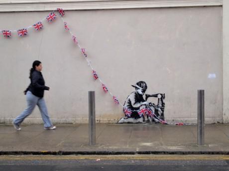 bush1 460x345 Updates: Banksy Outdoors